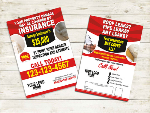 Insurance Adjuster Postcard 12