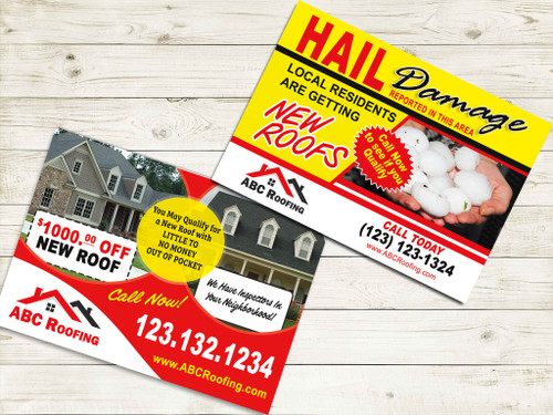 Roofing Flyer 02 | Half Page