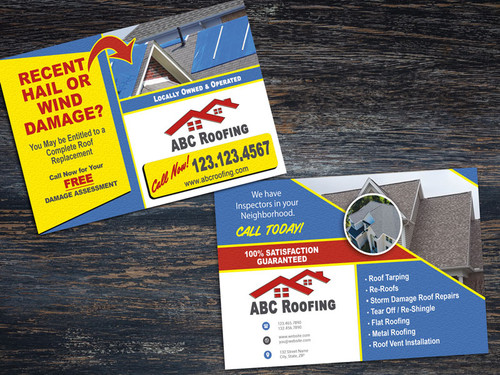 Roofing Flyer 10 | Half Page