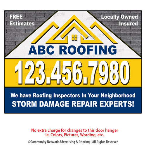 Roofing Banner 06 | 4' x 4' Roofing Banner 06 | 4' x 4'