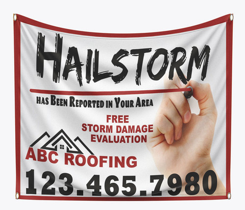 Roofing Banner 08 | 4' x 4'