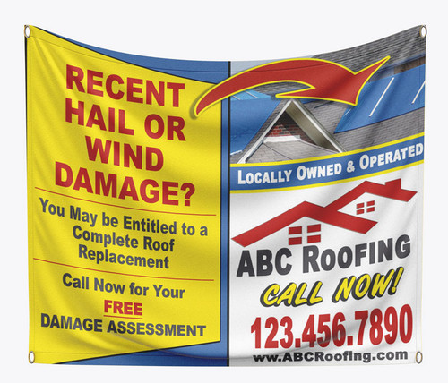 Roofing Banner 09 | 4' x 4'