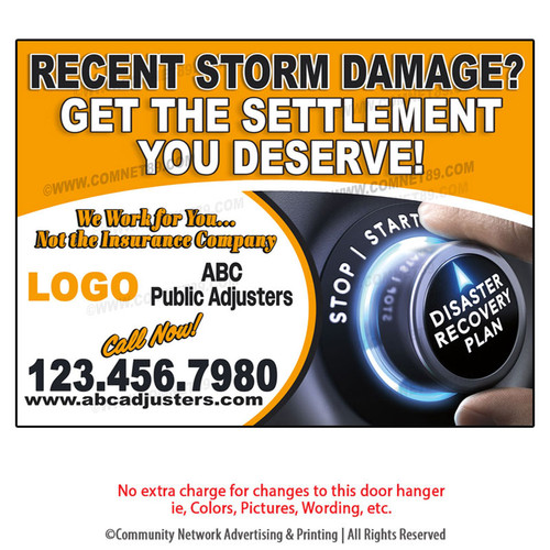 Adjuster Banner 03 | 4' x 4'