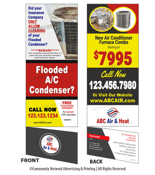 HVAC RIP Rack Card 02 | Rack Card + Business Card HVAC RIP Rack Card 02 | Rack Card + Business Card
