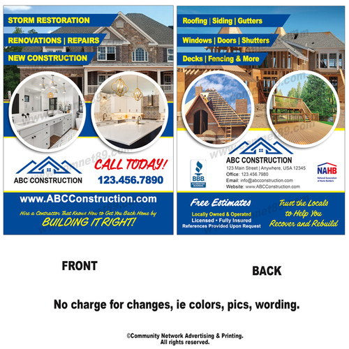 Property Restoration Flyer 06 | 8.5 x 11 Property Restoration Flyer 06 | 8.5 x 11