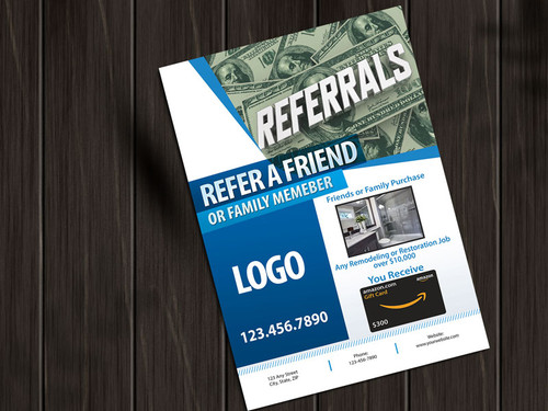 Refer a Friend Construction Flyer 08 | 5.5 x 8.5