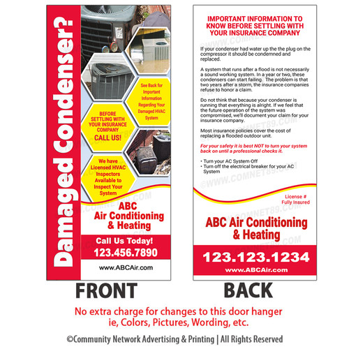 HVAC Rack Card 03 | 4" x 9" HVAC Rack Card 03 | 4" x 9"