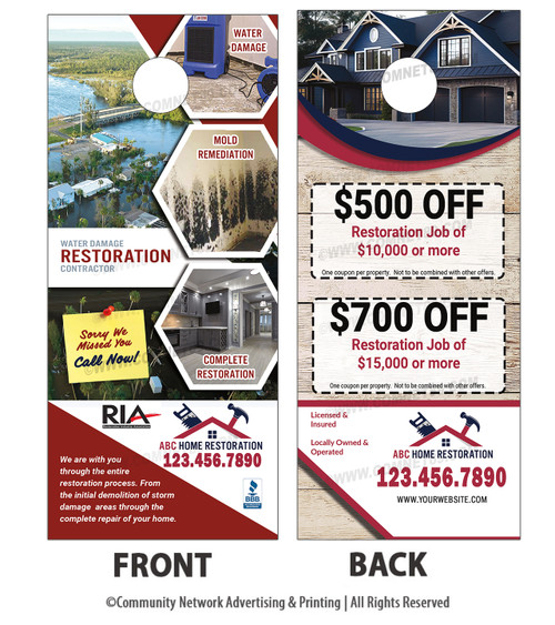 Restoration Door Hanger 05 Restoration Door Hanger 05