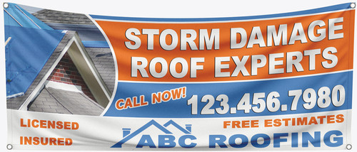 Roofing Banner 13 | 3' x 6'