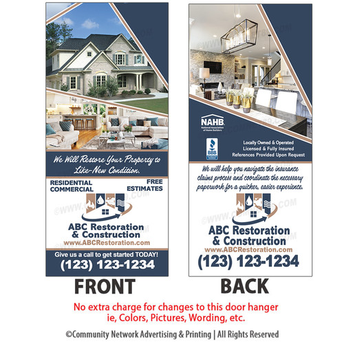 Property Restoration Rack Card 02 Property Restoration Rack Card 02