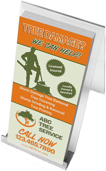 Tree Service Rack Card 02 | 4" x 9"