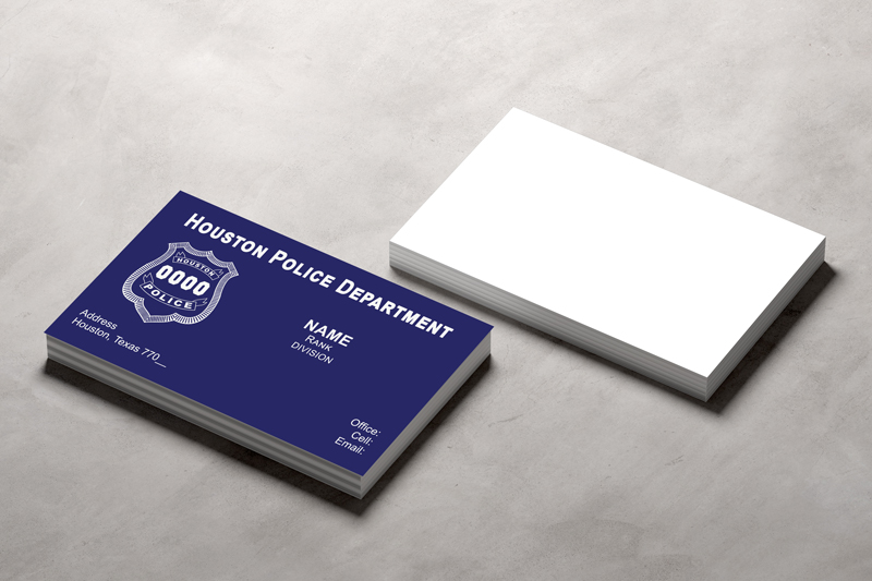 We specialize in creating professional and high-quality HPD business cards that accurately represent your department