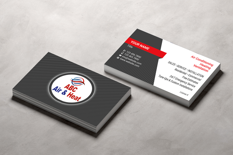 Custom hvac business cards. Get your own perfect hvac business card design at Community Network