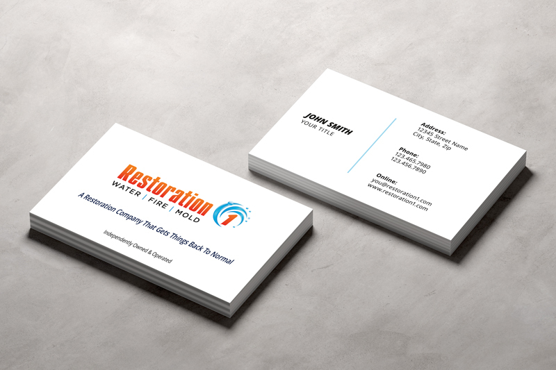 Our Restoration 1 business card offers the flexibility to be tailored according to your unique business requirements, with no additional fees for modifications.