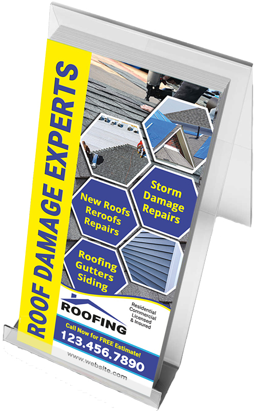 Inform and impress with our premium 4" x 9" Storm Damage Rack Card from Community Network. Stand out with our high-quality design and impactful messaging.