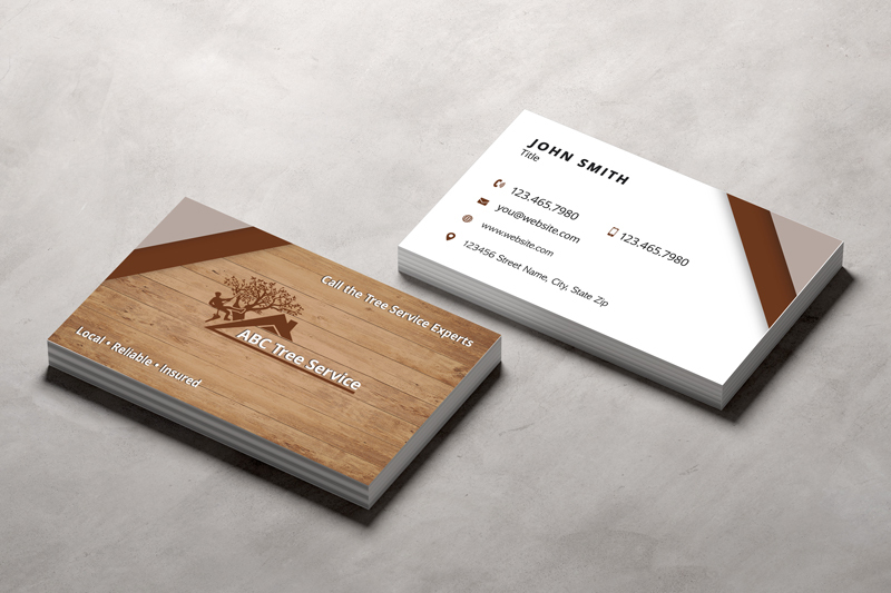 Elevate your tree service business with eye-catching and professional business card designs at Community Network. Impress your clients and leave a lasting impression.