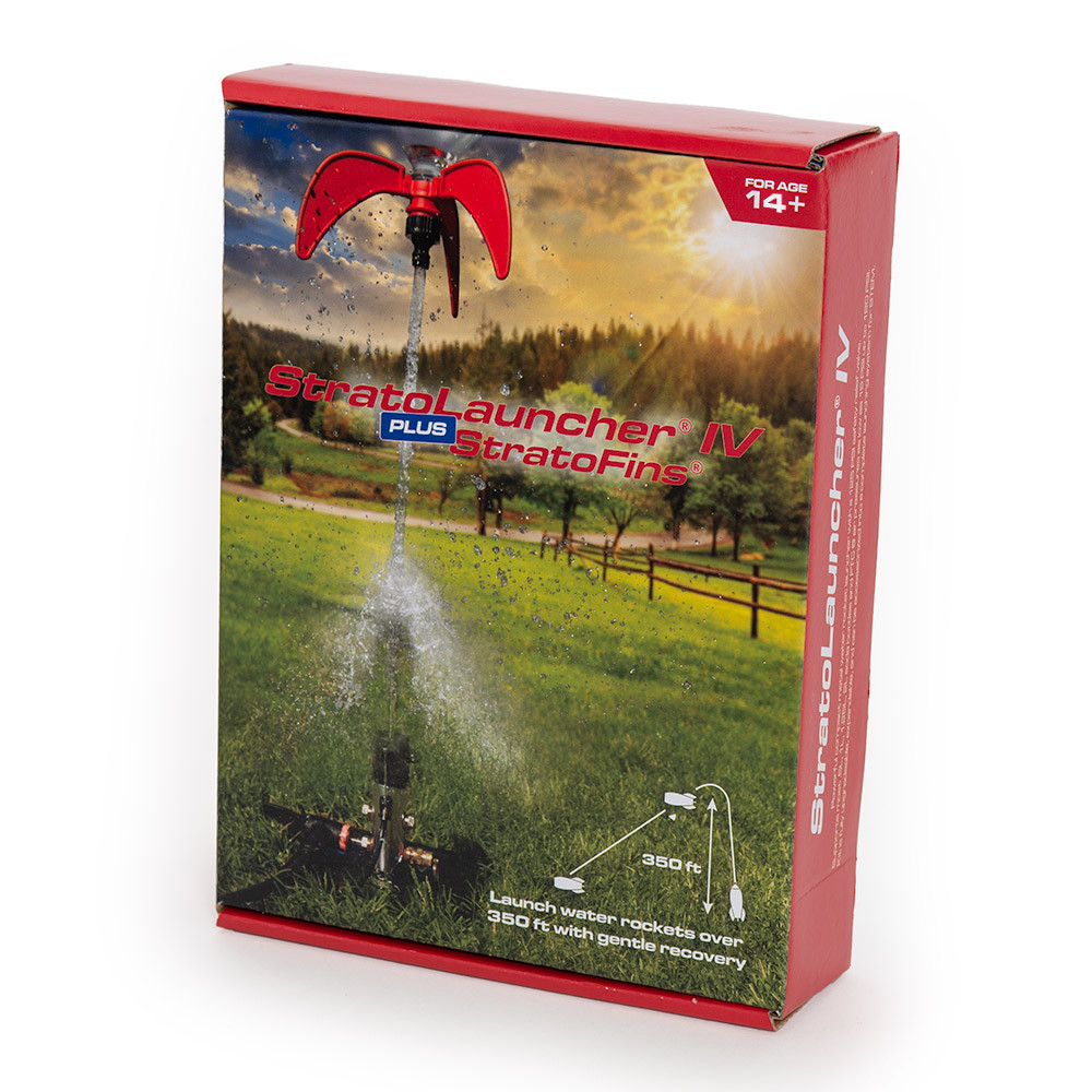 StratoLauncher IV Water Rocket Launcher + StratoFins Kit