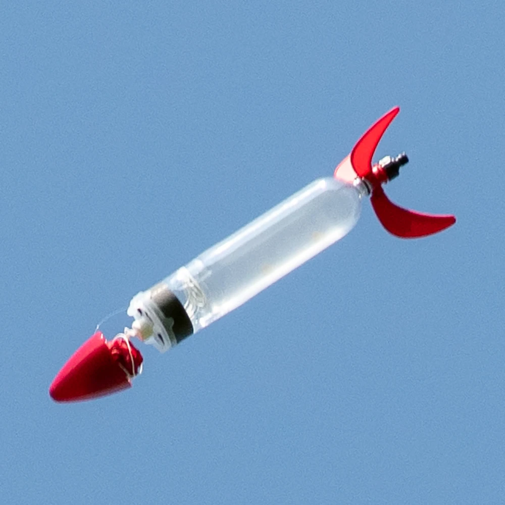 Relationshipware StratoChute 24" Red Parachute - Rip-Stop Nylon For Water Rockets & Model Rockets