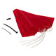 Relationshipware StratoChute 24" Red Parachute - Rip-Stop Nylon For Water Rockets & Model Rockets