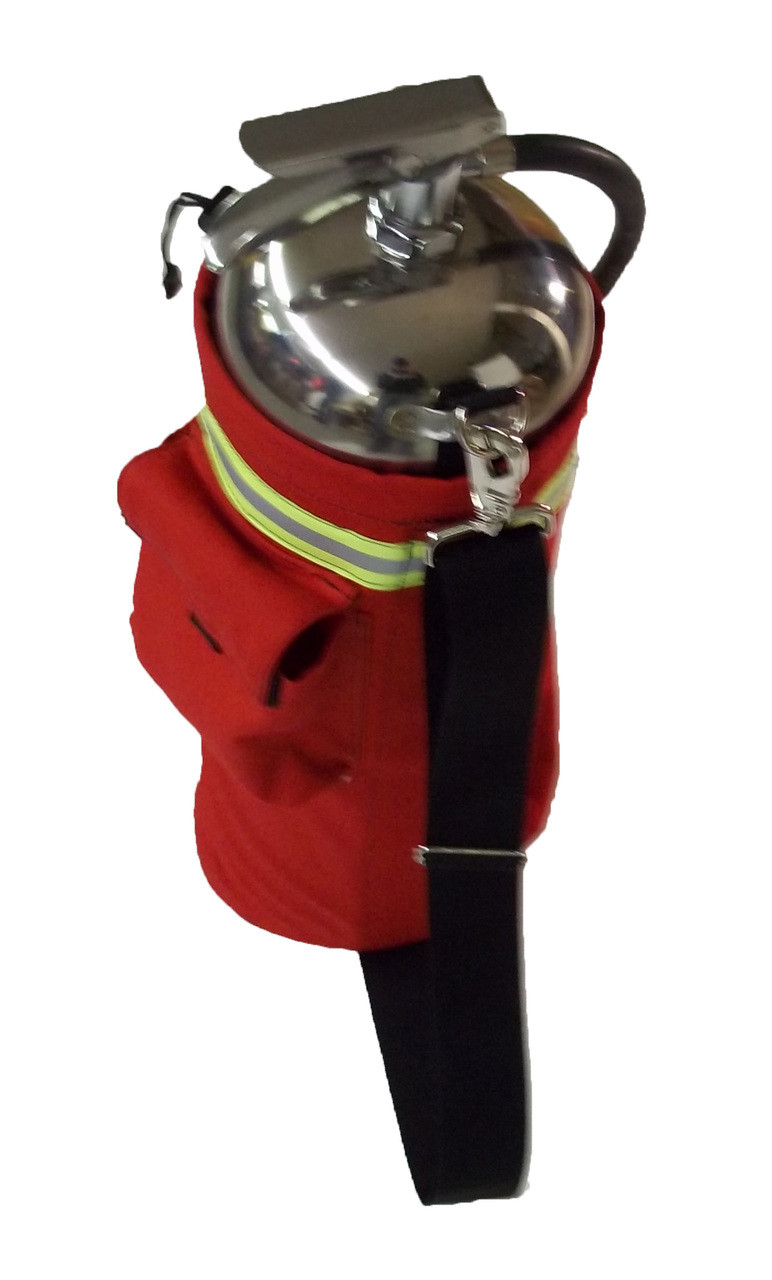 2080 Water Can Fire Extinguisher bag with carry strap