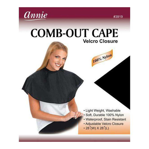Annie Comb Out Cape (Velcro Closure) Annie Comb Out Cape (Velcro Closure)