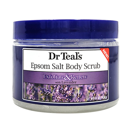 Dr Teal's Epsom Salt Body Scrub (Lavender)