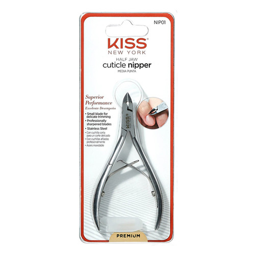 KISS Cuticle Nipper - Premium  (Half Jaw)