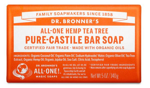 Dr Bronner Tea Tree bar