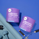 Zogics Antibacterial Surface Wipes for compatible upward-pull dispensers