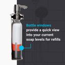 Zogics Citrus & Aloe Aquamenities Dispenser with eco-friendly refillable dispenser system