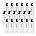 Apotheke Canvas Shampoo 18 Bottle Case for Guest Bathroom Amenities