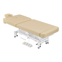 beige adjustable therapy bed