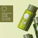 Recyclable Geneva Green Travel Lotion bottle for hotels spas and wellness kits