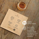 Fortifying guest shampoo sachet with warm aromatic scent and botanical ingredients