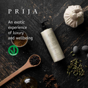 Prija single use energizing wipe with warm aromatic scent for wellness retreats