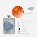 Eco friendly Anyah restitution shampoo portion pack with Nordic Ecolabel certification