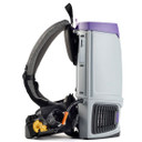Battery-powered GoFit 6 Backpack Vacuum for hassle-free cleaning
