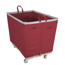 red antimicrobial vinyl for departmental color coding