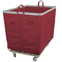 Heavy-Duty 16 Bushel Laundry Cart Grey