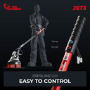 JET3 Floor Scrubber Starter Kit, Medium Handle | MotorScrubber