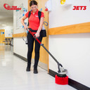 JET3 Floor Scrubber Starter Kit, Medium Handle | MotorScrubber