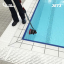 JET3 Floor Scrubber Starter Kit, Medium Handle | MotorScrubber