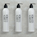 12 oz Grey + Finch DoveLok set with shampoo, conditioner, and body wash