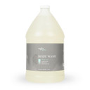 Zogics organic body wash gallon with recyclable packaging