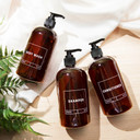 Zogics Shower Dispenser Bottles For Hotel Guests