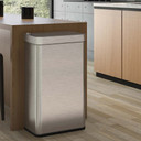 Wing Lid Sensor Trash Can in modern office space with minimalist decor