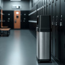 rectangular trash can