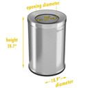 Steel Inner Trash Can