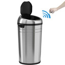 23 Gal XL Round Sensor Stainless Steel Trash Can