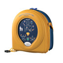 Compact AED with IP56-rated housing for dust and water resistance